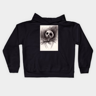 Ansekenamun- Jack Skellington The Nightmare before Christmas tim burton print Kids Hoodie